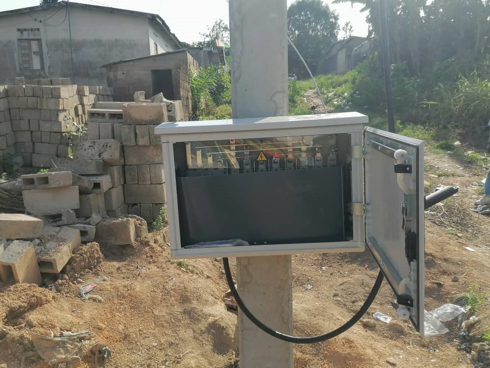 Image du projet PEPT réalisé à Adzopé pour la Compagnie Ivoirienne d'Électricité